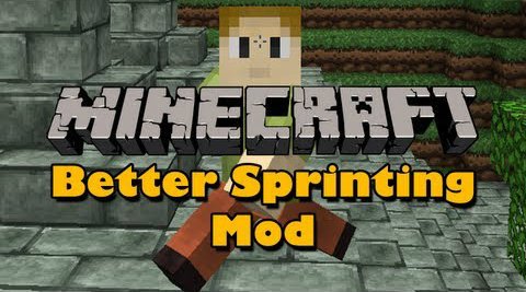 Скачать мод Better Sprinting для Minecraft 1.7.2