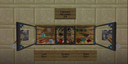 Мод Cabinets Reloaded для Minecraft 1.8.8