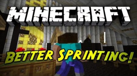 Мод Better Sprinting для Minecraft 1.8.8