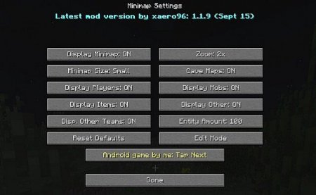  Xaeros Minimap  Minecraft 1.8.9