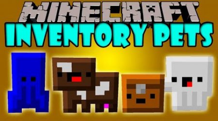 Мод Inventory Pets для Minecraft 1.8.9