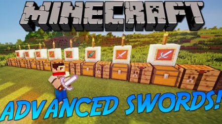 Мод Advanced Swords для Minecraft 1.8.9