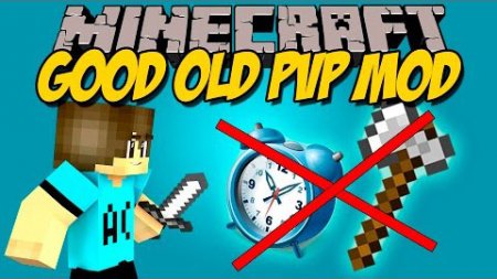 Мод Good Old PvP для Minecraft 1.9