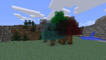Мод TreeOres для Minecraft 1.8.9