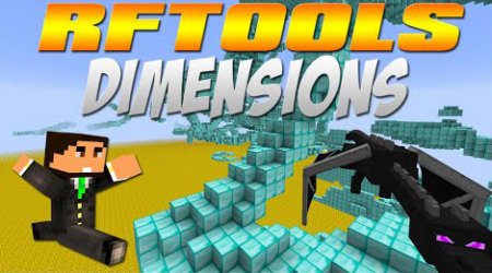 Мод RFTools Dimensions для Minecraft 1.9