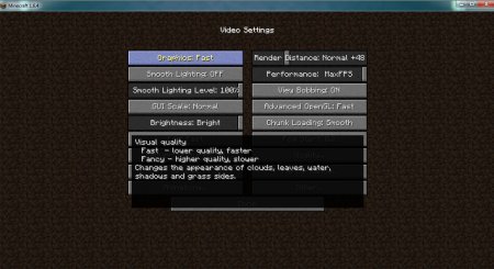 Мод OptiFine HD для Minecraft 1.9.4
