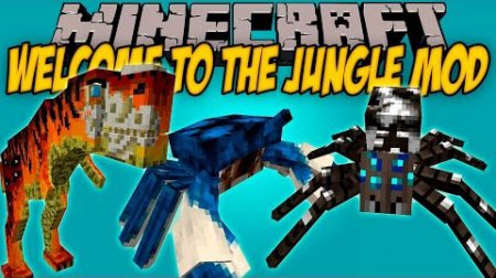 Мод Welcome to the Jungle для Minecraft 1.7.10