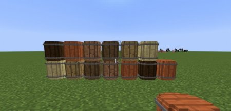 Мод Simple Barrels для Minecraft 1.7.10