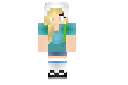  Adventure Time Fionna Skin  Minecraft