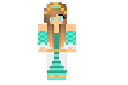  Aquamarine Princess Skin  Minecraft