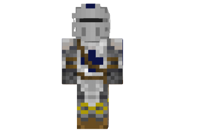  Blue Warrior Skin  Minecraft