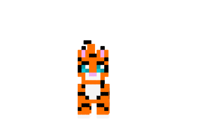  Boo The Little Tiger Skin  Minecraft