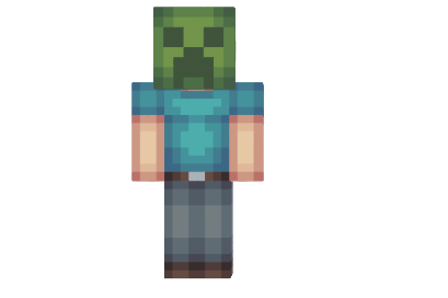  Boy Creeper Skin  Minecraft