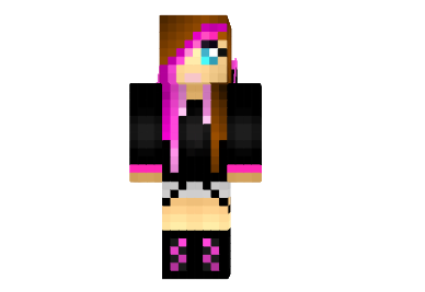  Brunette Girl Skin  Minecraft