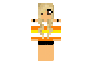  Candy Corn Girl Skin