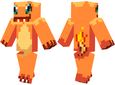  Charmander Skin  Minecraft