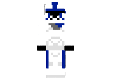  Clone Trooper Captian Skin  Minecraft