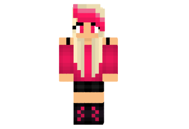  Club Girl Spirit Skin  Minecraft