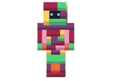  Colour Robot Skin  Minecraft