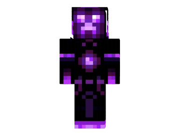  Creeper Neon Purple Skin  Minecraft