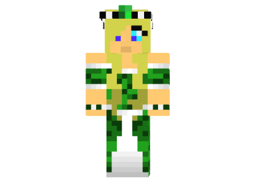  Creeper Queen Skin  Minecraft