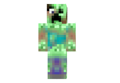  Creeper Steve Skin  Minecraft