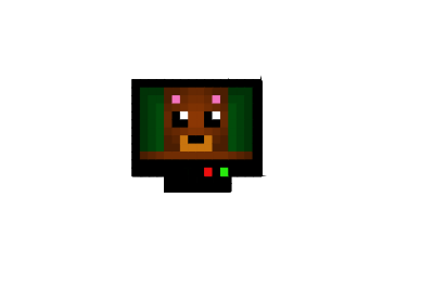  Cute Bear in TV Skin  Minecraft