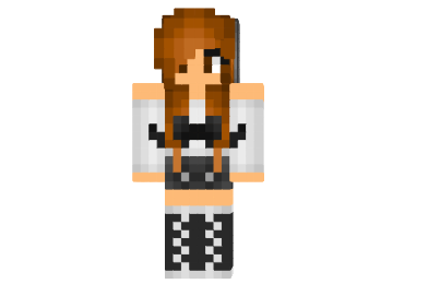  Cute Brunette Hipster Skin  Minecraft