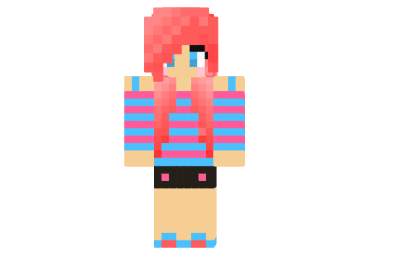  Cute Cotton Candy Girl Skin  Minecraft