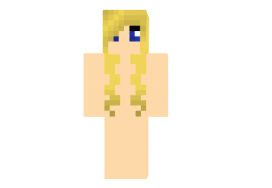  Cute Dirty Blond Girl Skin  Minecraft