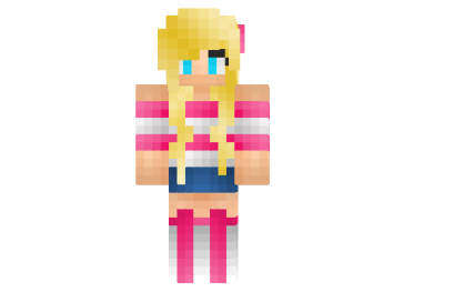  Cute School Girl Skin  Minecraft