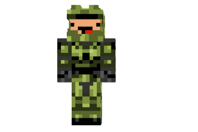  Derp Masterchief Skin  Minecraft