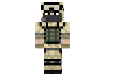  Desert Camo Soldier Skin  Minecraft