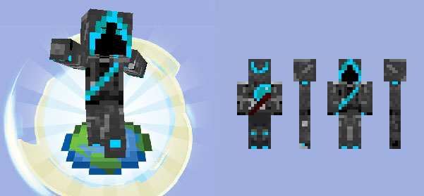  Diamond Assassin Skin  Minecraft