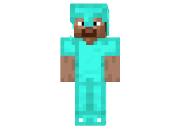  Diamond Armor Steve Skin  Minecraft