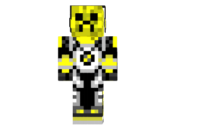  DJ Yellow Creeper Skin  Minecraft