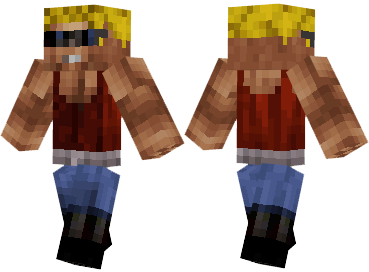  Duke Nukem Skin  Minecraft