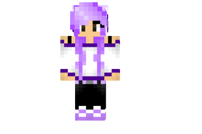  Electric Purple Skin  Minecraft