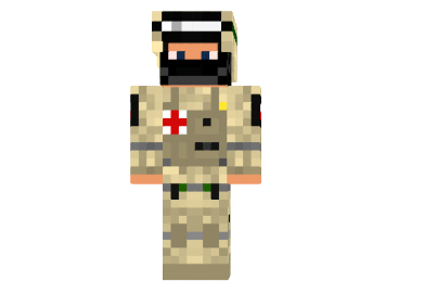  English Soldier Skin  Minecraft