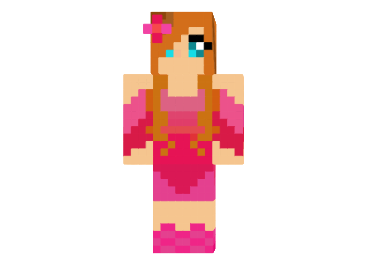  Fairy Rose Skin  Minecraft