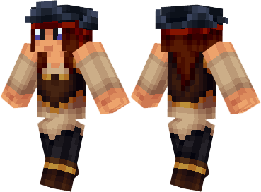  Female Pirate Skin  Minecraft