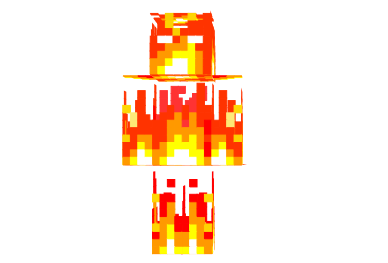  Fire Herobrine Skin  Minecraft