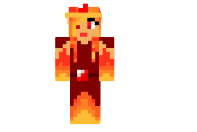  Fire Queen Skin  Minecraft