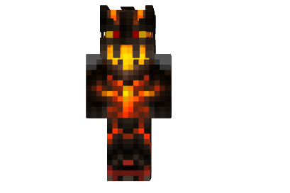  Fire Spirit Skin  Minecraft