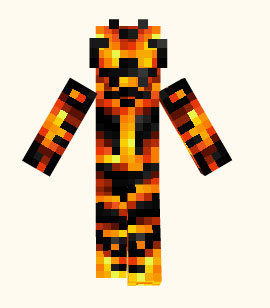  Flame Atronach Skin  Minecraft