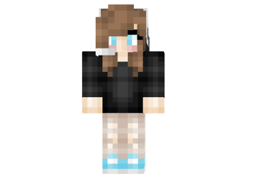  Gamer Girl Cute Skin  Minecraft