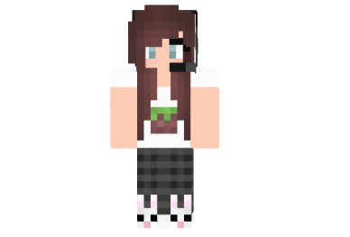  Gamer Girl Skin  Minecraft