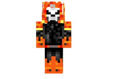  GhostRider Skin  Minecraft