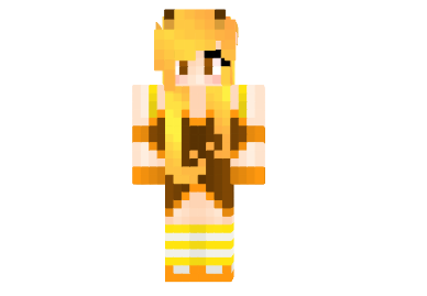  Giraffe Girl Skin  Minecraft