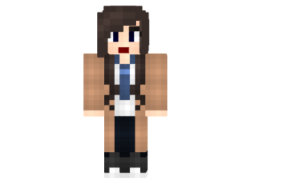  Girl Castiel Skin  Minecraft